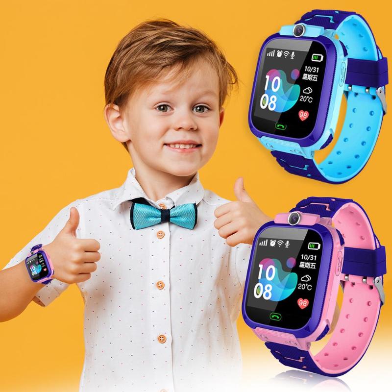 Children Smart Watch Camera Lighting Touch Screen SOS Call Touch